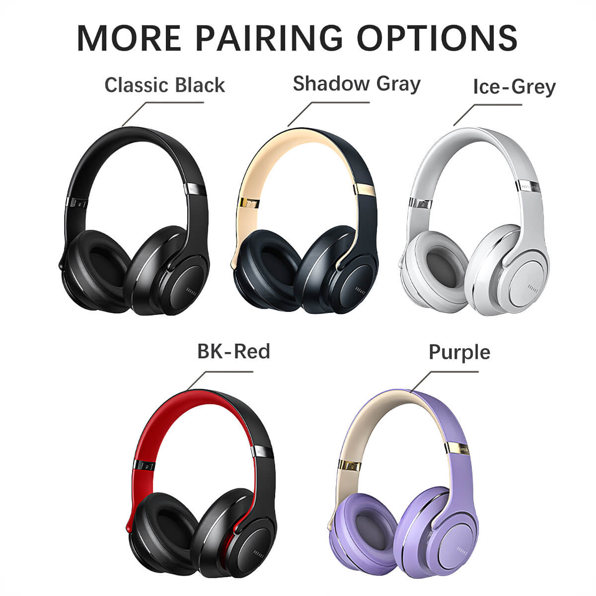 DOQAUS VOGUE 9 Bluetooth Headphones - Hugmie