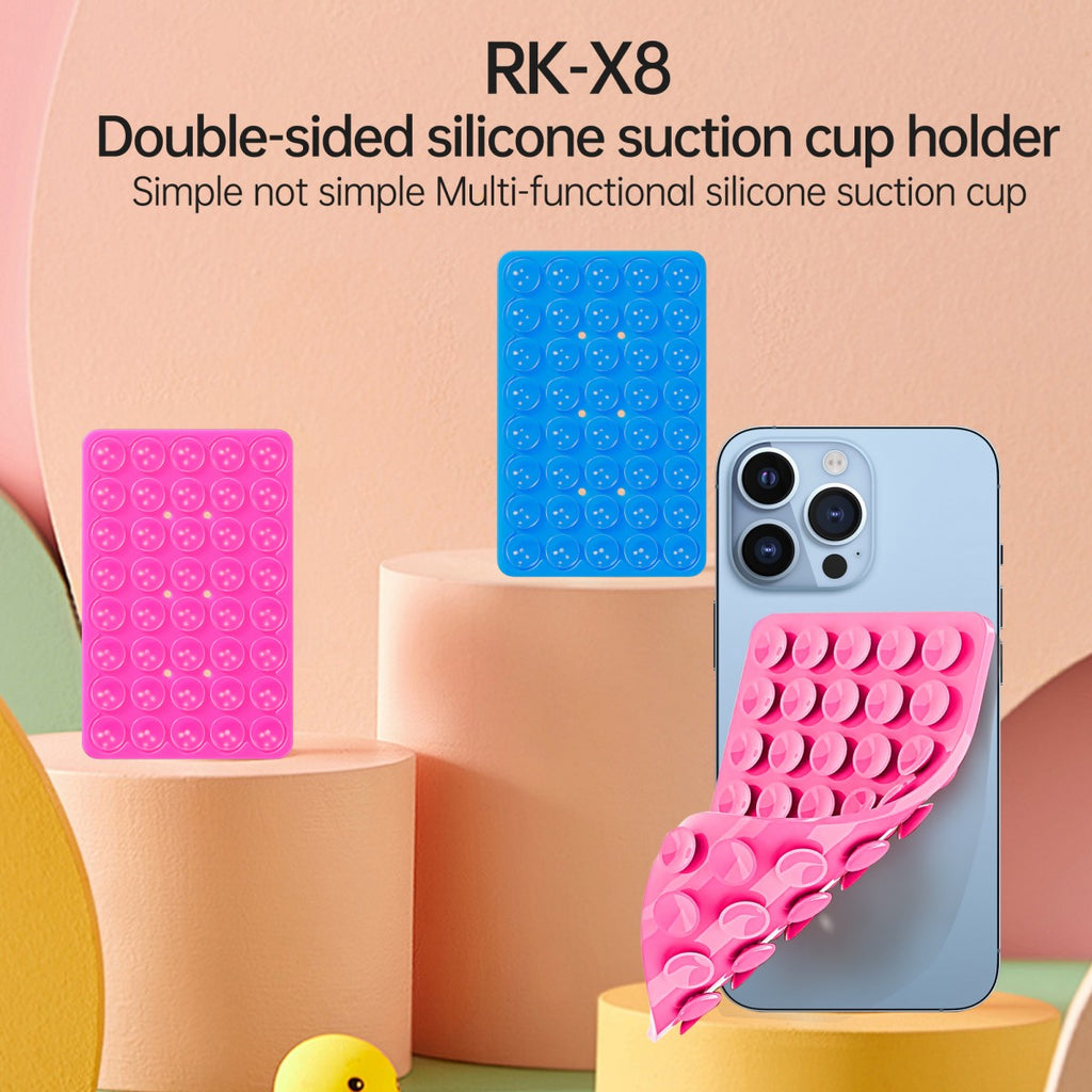 Double-Sided Silicone Suction Cup Phone Holder