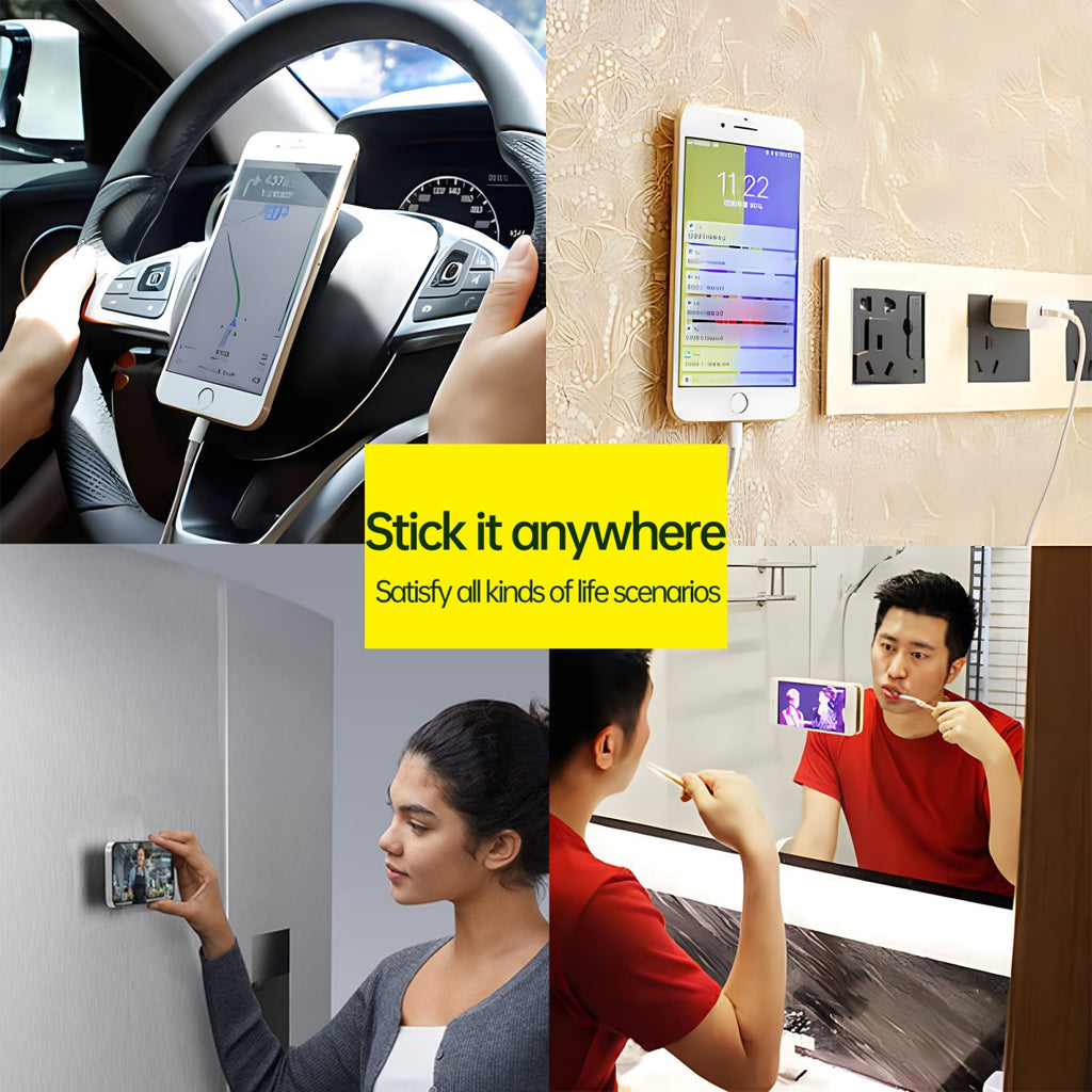 Double-Sided Silicone Suction Cup Phone Holder