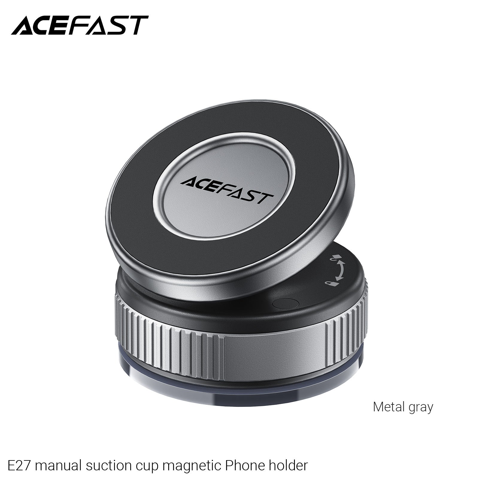 ACEFAST E27 Manual Suction Cup Magnetic Phone Holder
