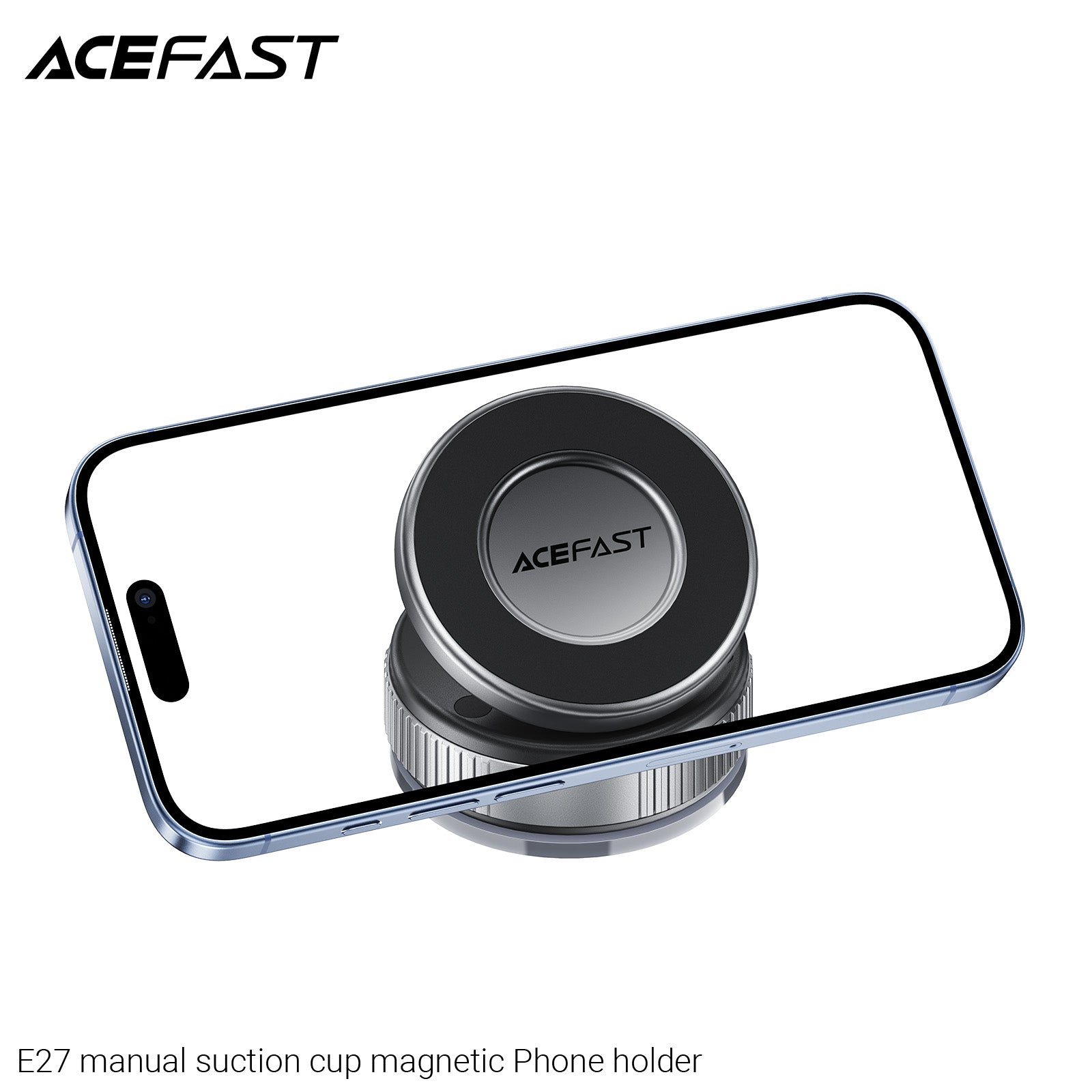ACEFAST E27 Manual Suction Cup Magnetic Phone Holder