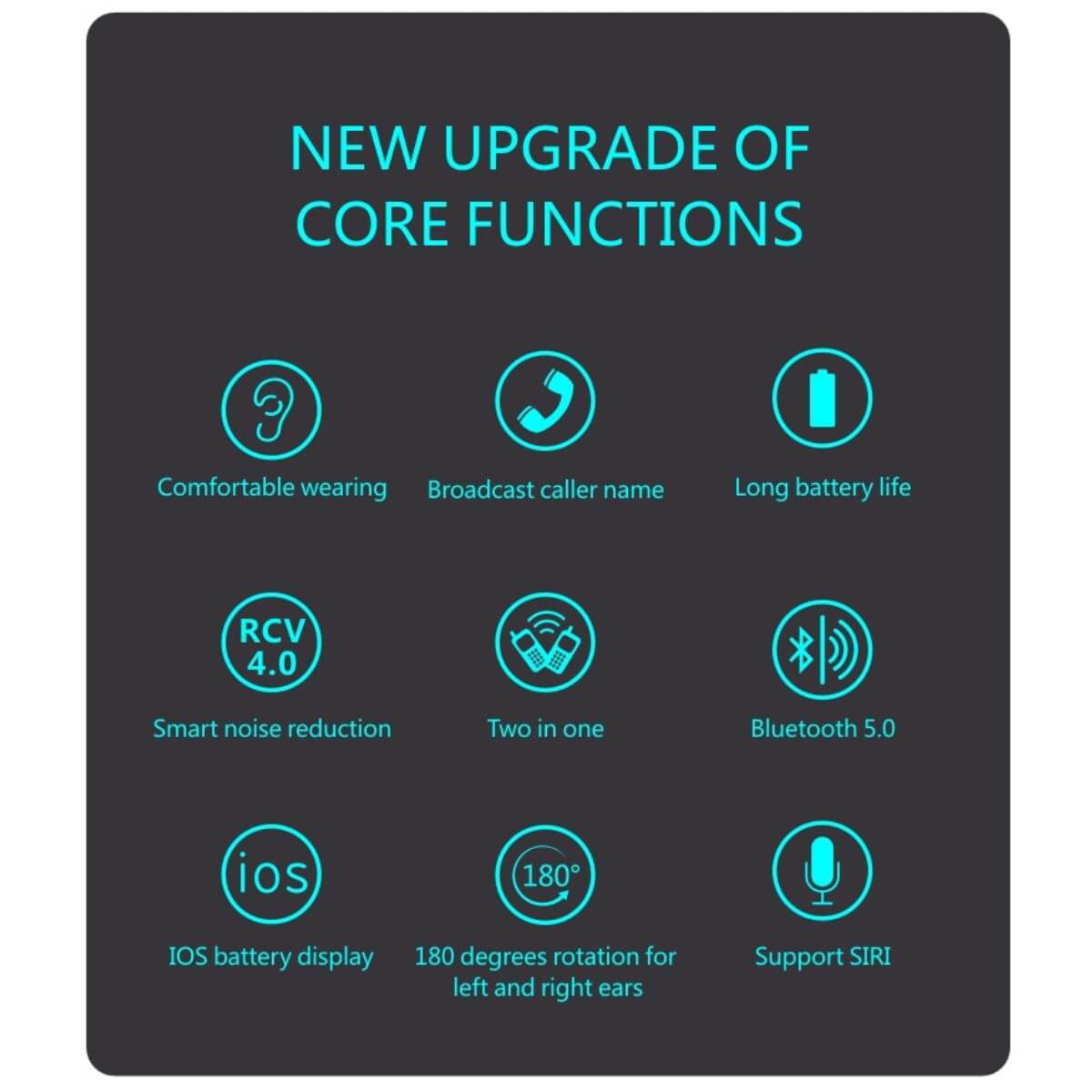 F910 Wireless Bluetooth Earphones | Hugmie