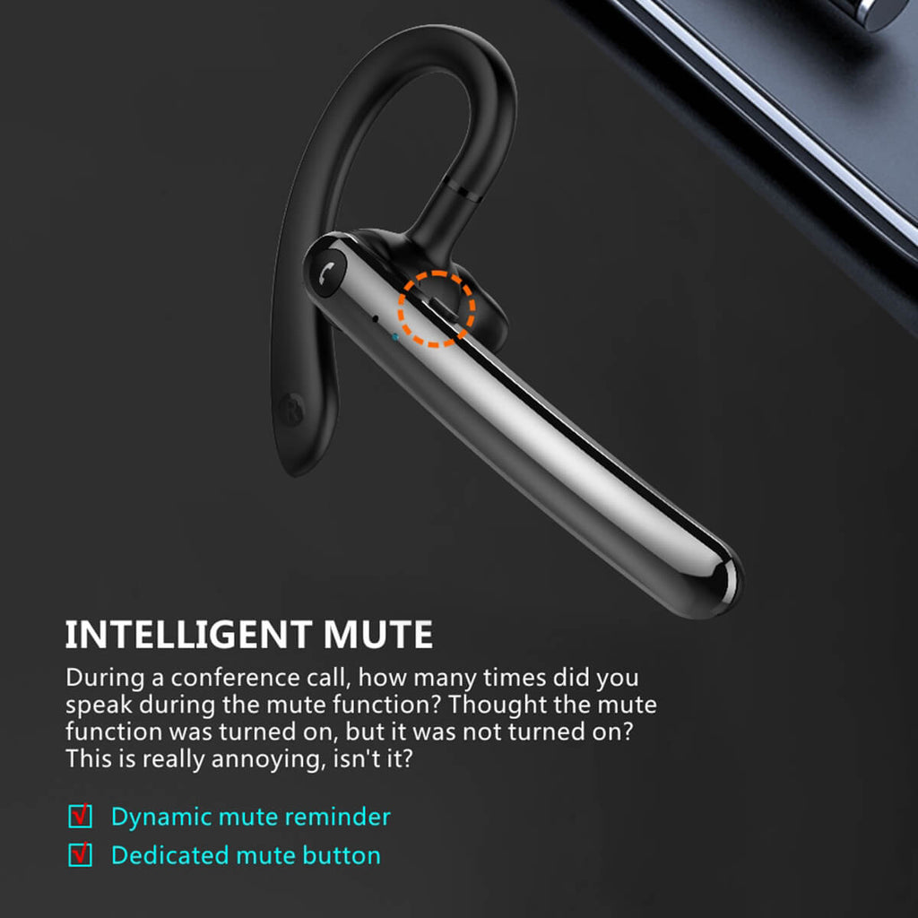 F990 Wireless Business BT Headset in-Ear - Hugmie