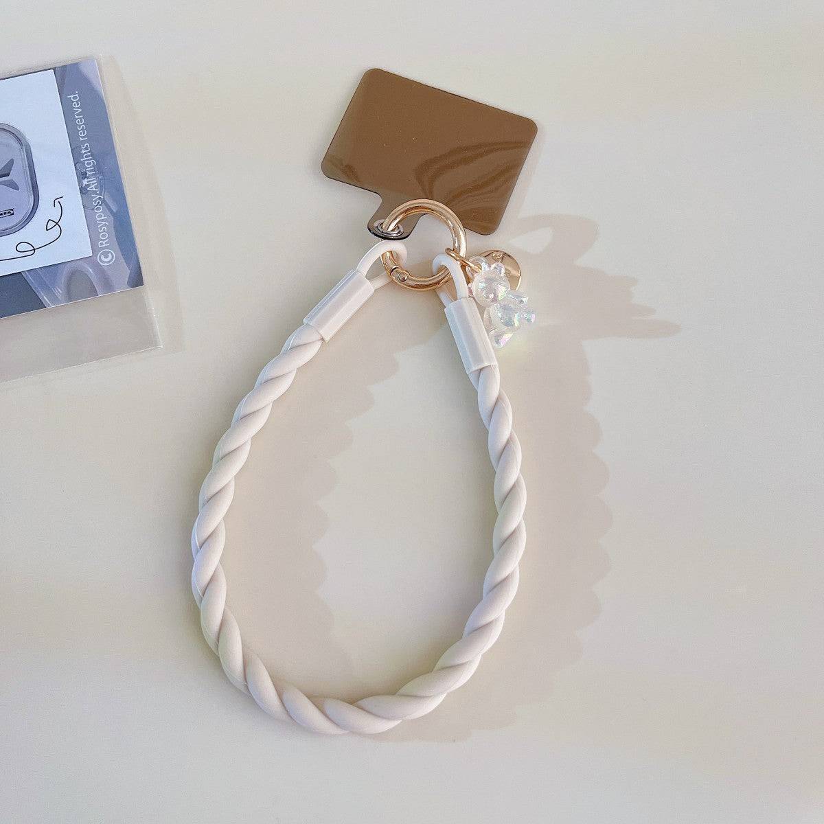 Luminous Bear Universal Silicone Phone Wrist Lanyard - Hugmie