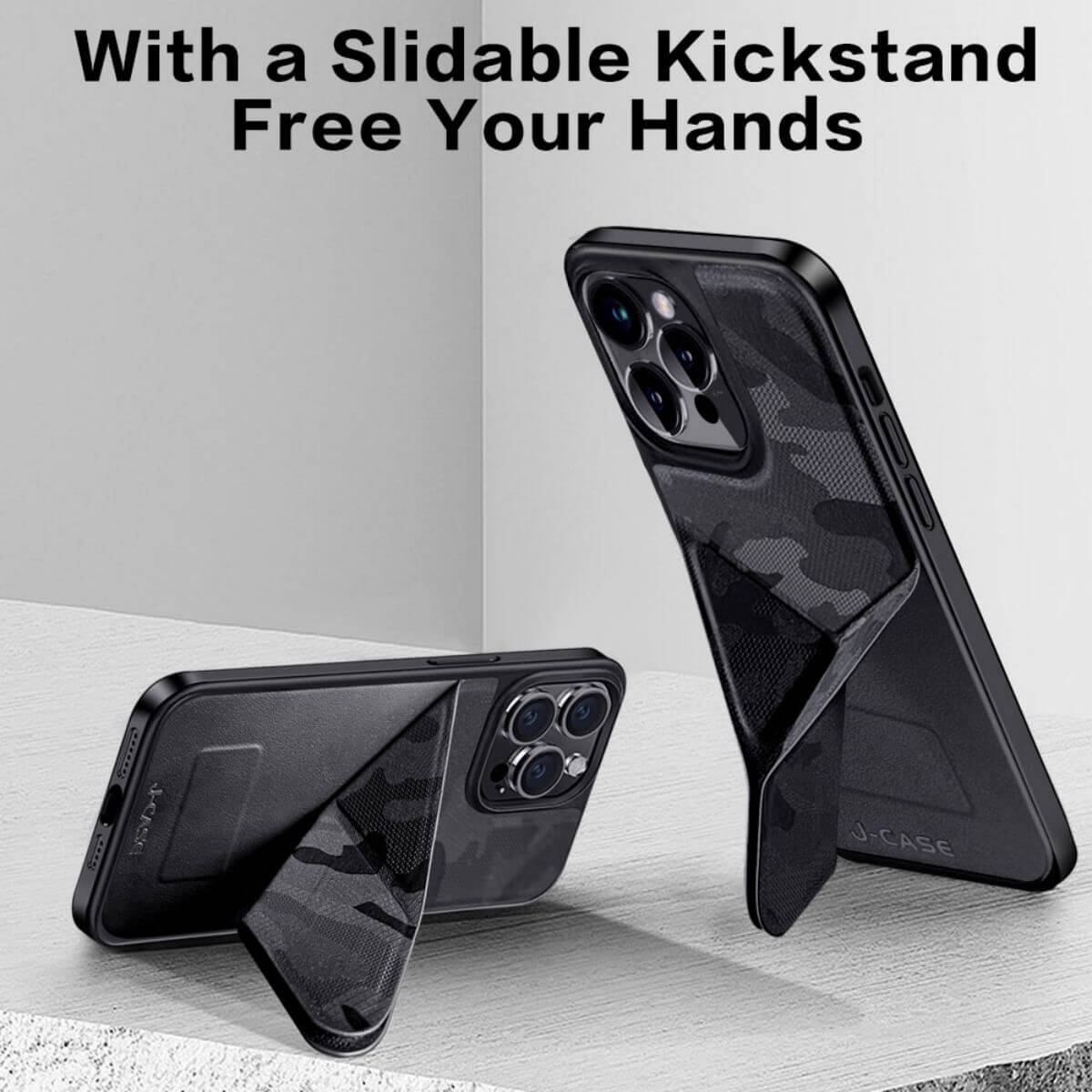 Fulcrum Series iPhone 14 Pro Stand Case | Hugmie