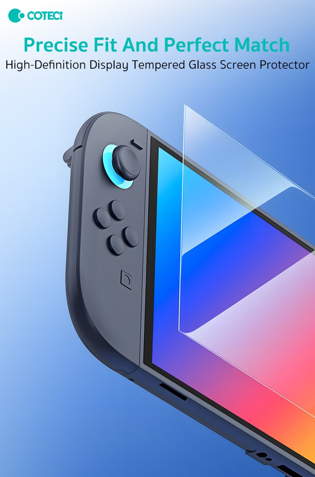 COTECi GA-002 Switch2 HD Screen Protector 2-Piece Set