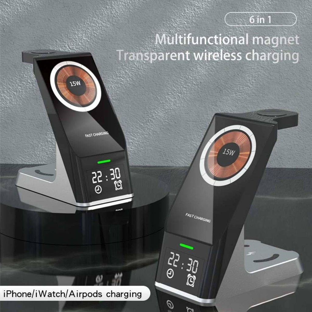 H27 Magnetic 6 in 1 Wireless Charger - Hugmie