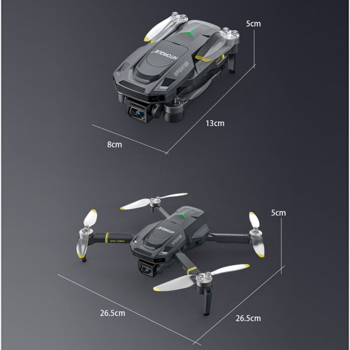 Hitorque Mini Cobra Obstacle Avoidance Drone - Hugmie