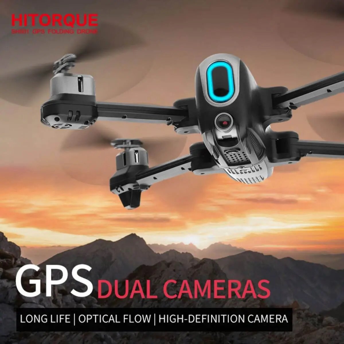 Hitorque SH001 Double GPS Drone- Best for Beginners-HugmieHitorque SH001 Double GPS Drone- Best for Beginners-Hugmie