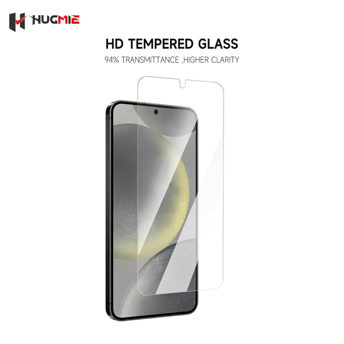 Hugmie 2.5D Tempered Glass Screen Protector for Samsung