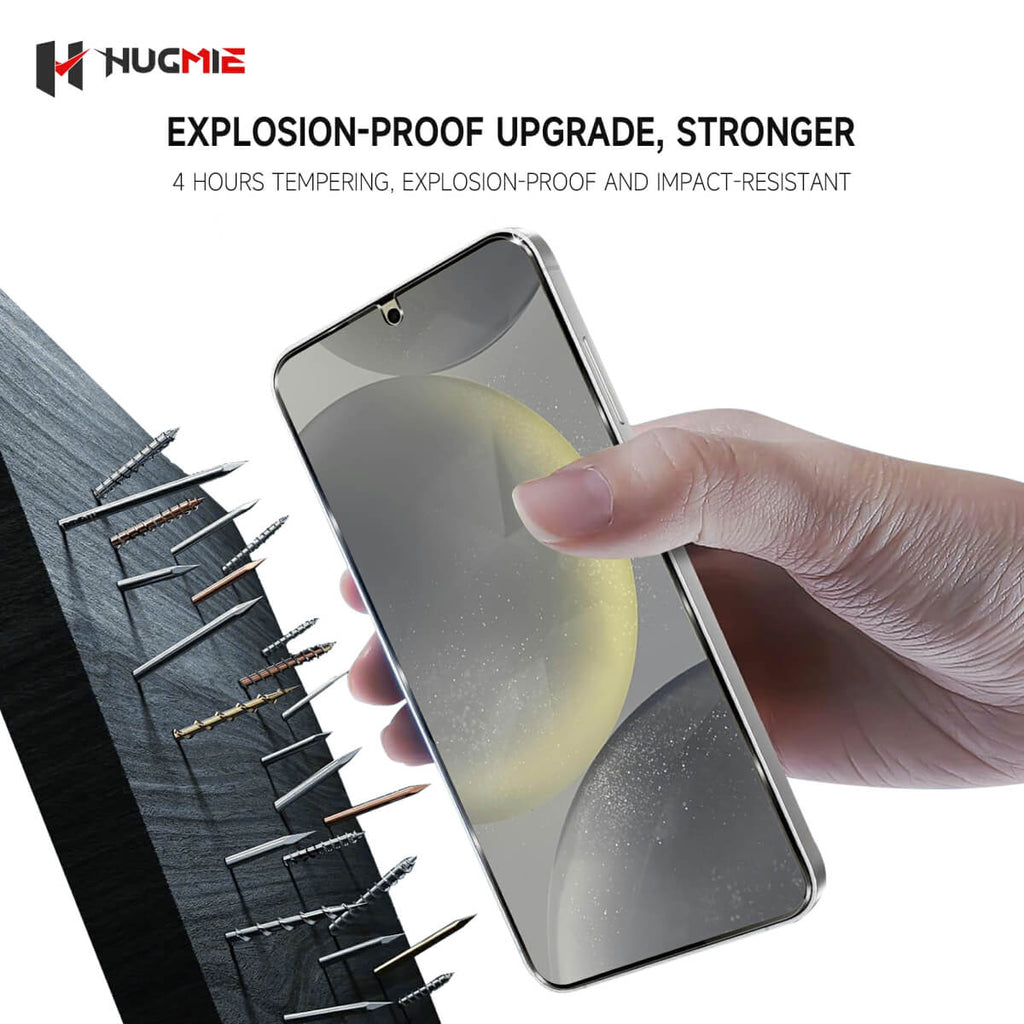 Hugmie 2.5D Tempered Glass Screen Protector for Samsung