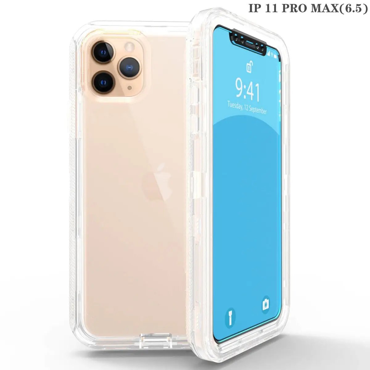 iPhone 11 Pro Max Clear Case Trans Robo - Hugmie