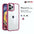 iPhone 13 Pro Max Clear Case Crystal Shield Red- Hugmie
