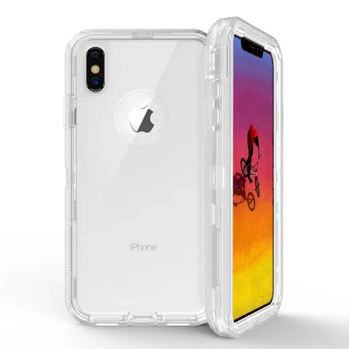 iPhone XS Max Clear Case Trans Robo - Hugmie