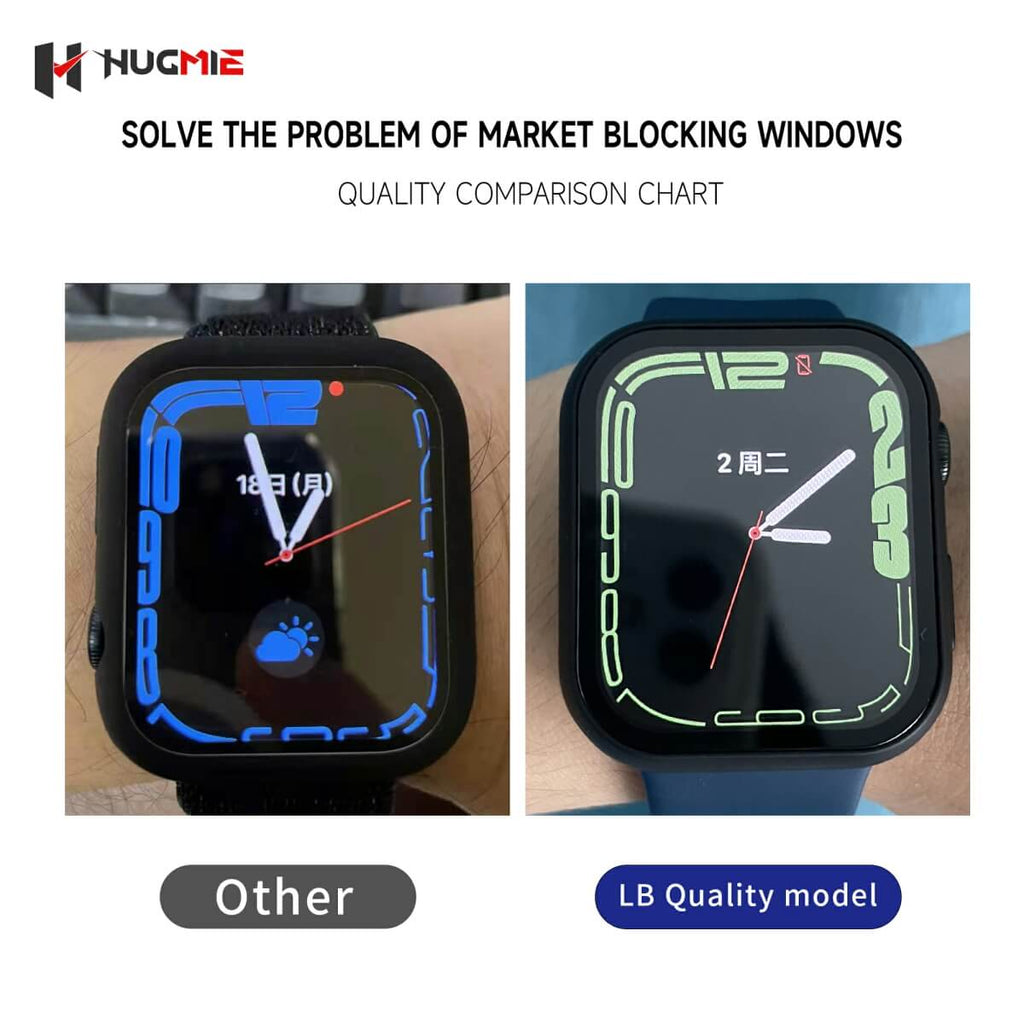 Hugmie Protective Case with Screen Protector for iWatch