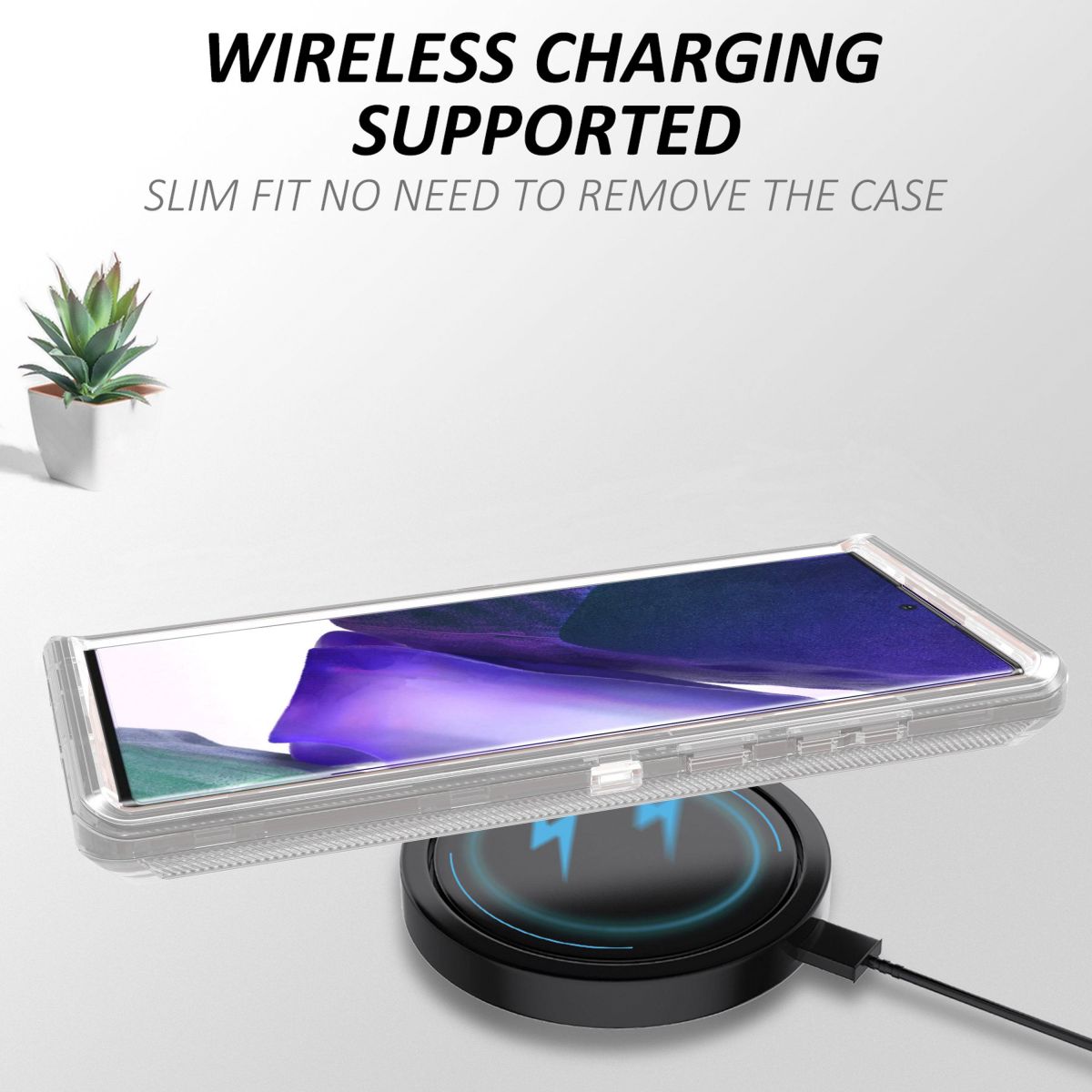 Samsung S22 Ultra Clear Phone Case Trans Robo - Hugmie