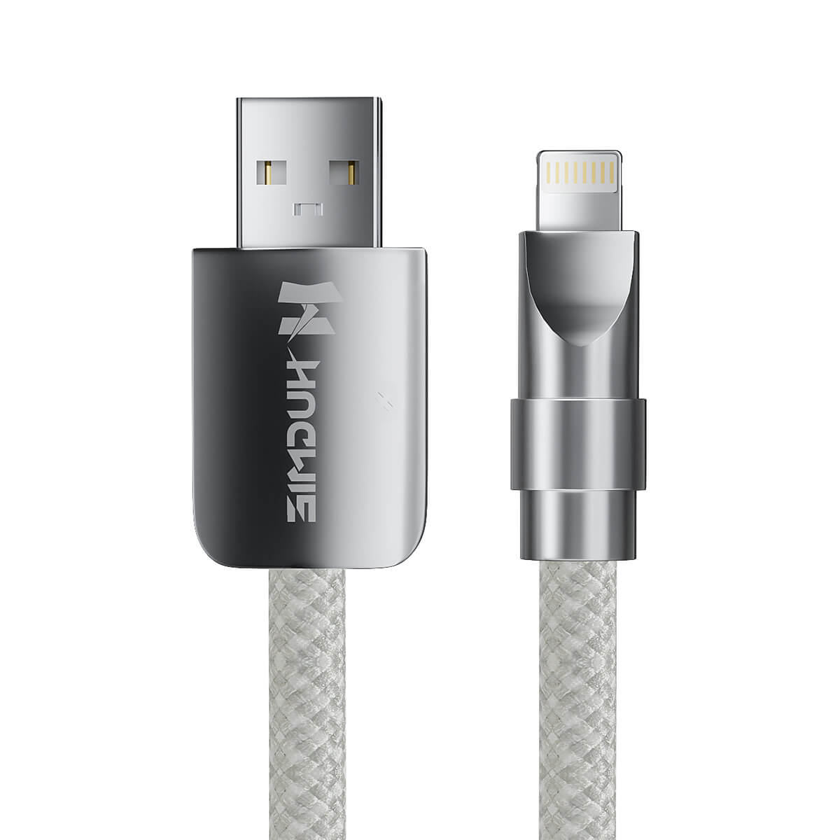 Hugmie® USB-A to Lightning Charger Cable Nylon Braided 3M