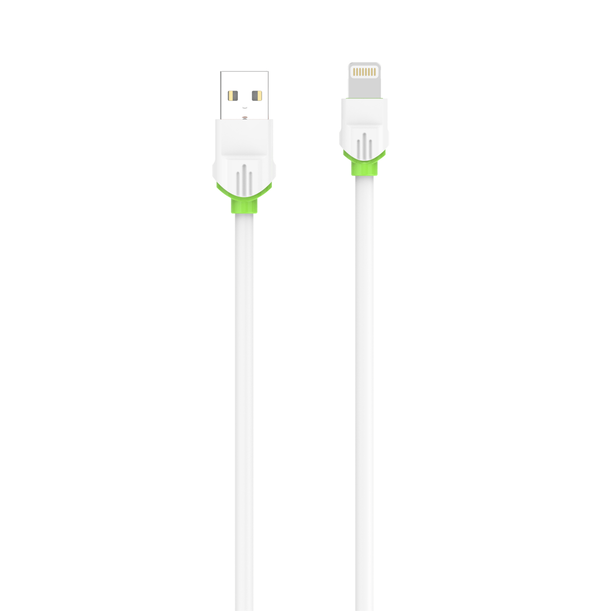 LDNIO USB-A to Lightning 2.4A Fast Charging Cable-White - Hugmie