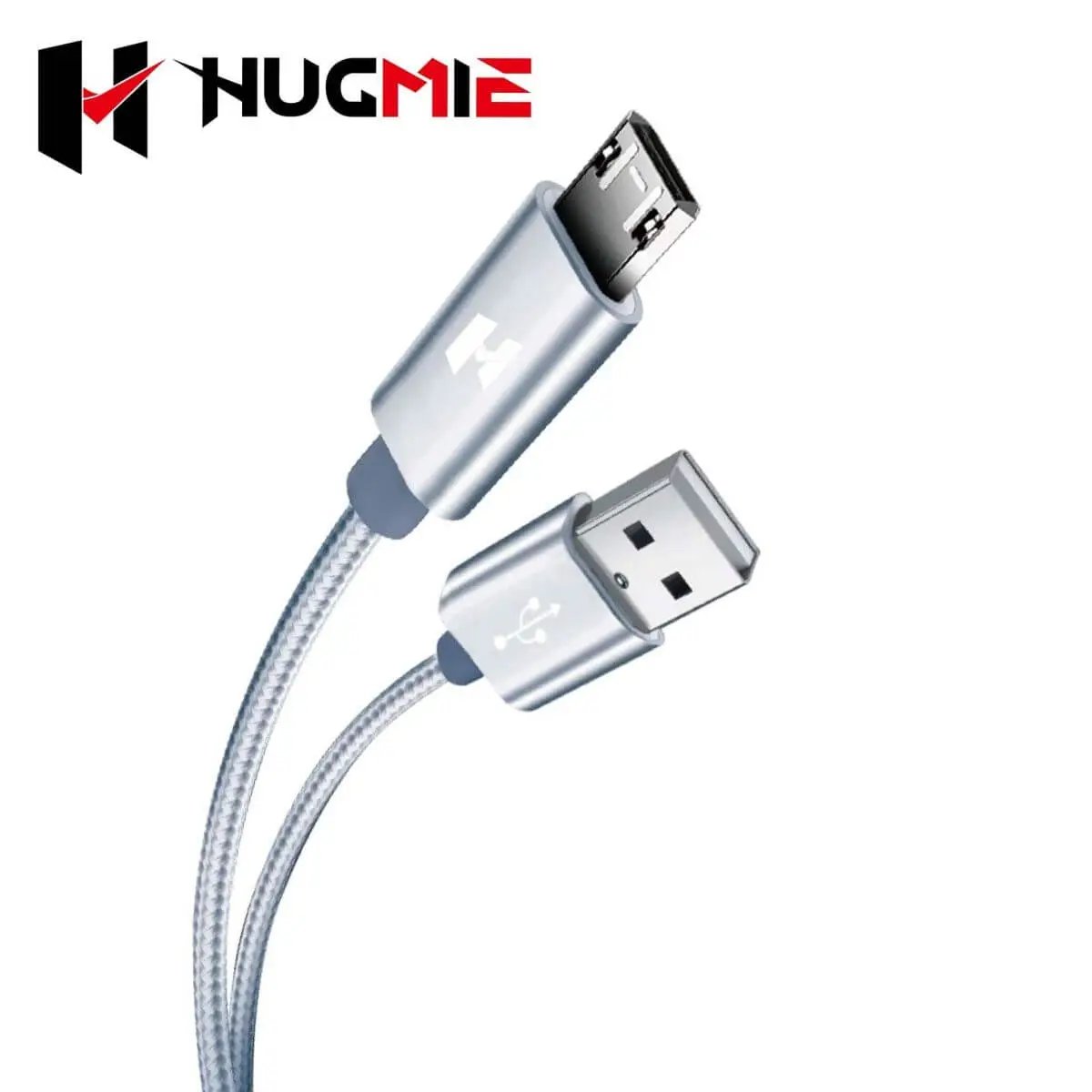 USB-A to Micro Cable 1M-Grey - Hugmie