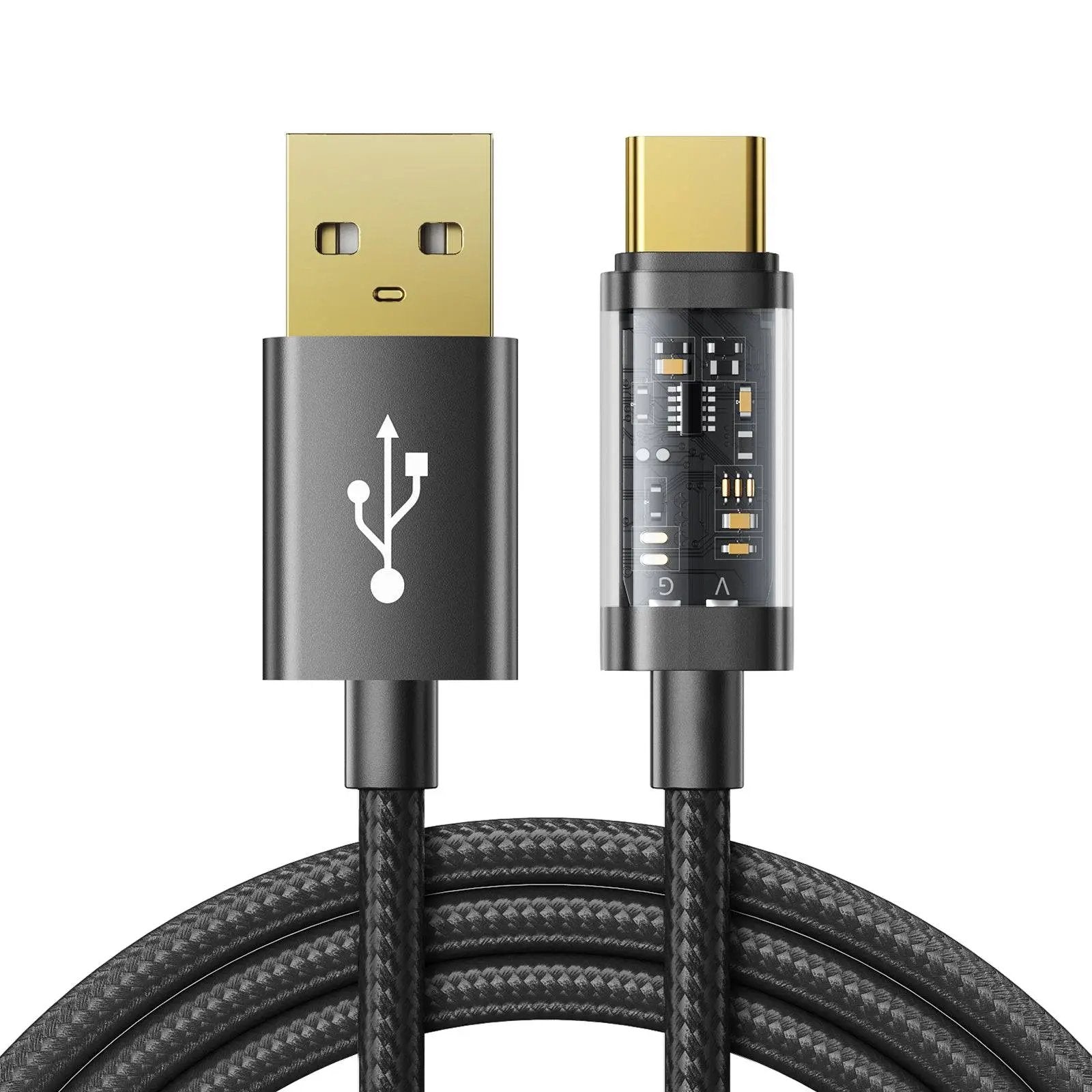 JOYROOM USB-A to Type-C Cable 3A Interstellar Series - Hugmie