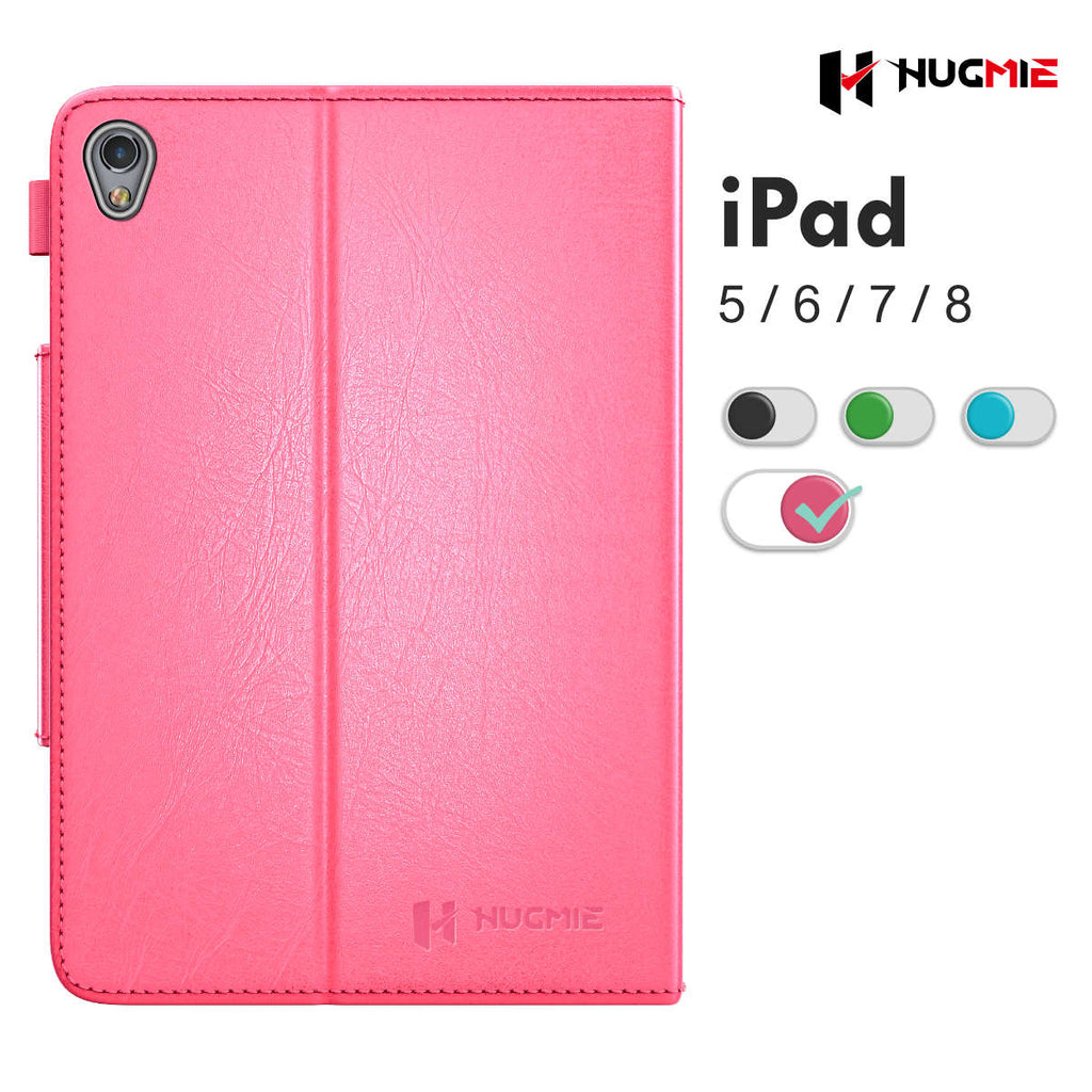 iPad 5/6/7/8 Leather Folio Case Sensation Series | Hugmie