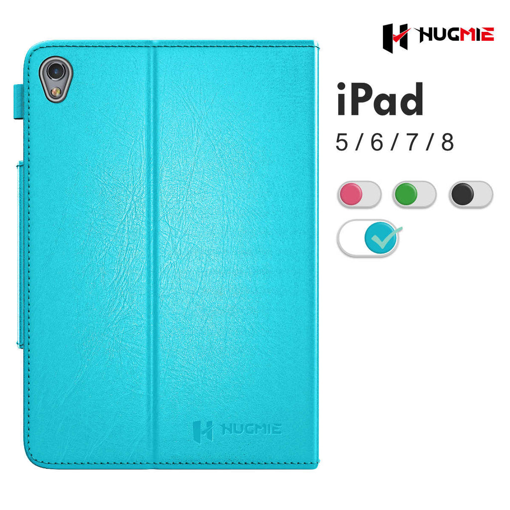 iPad 5/6/7/8 Leather Folio Case Sensation Series | Hugmie