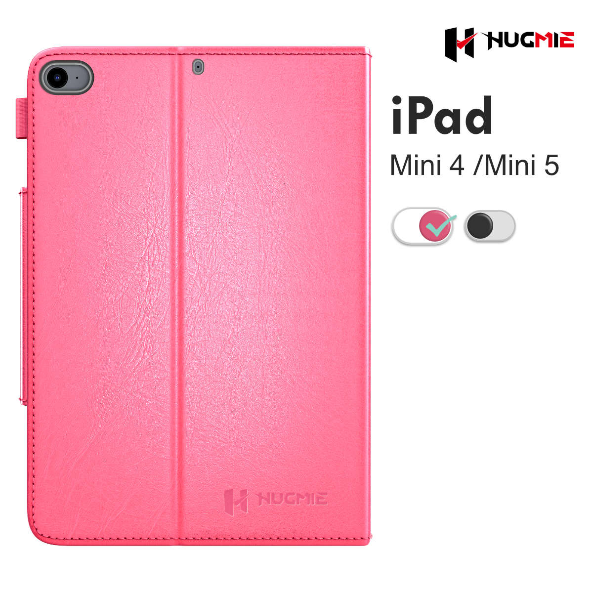 iPad Mini 4/5 Leather Folio Case Sensation Series | Hugmie