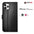 iPhone 11 Pro Max Classic Series Folio(Black/Hotpink) - Hugmie