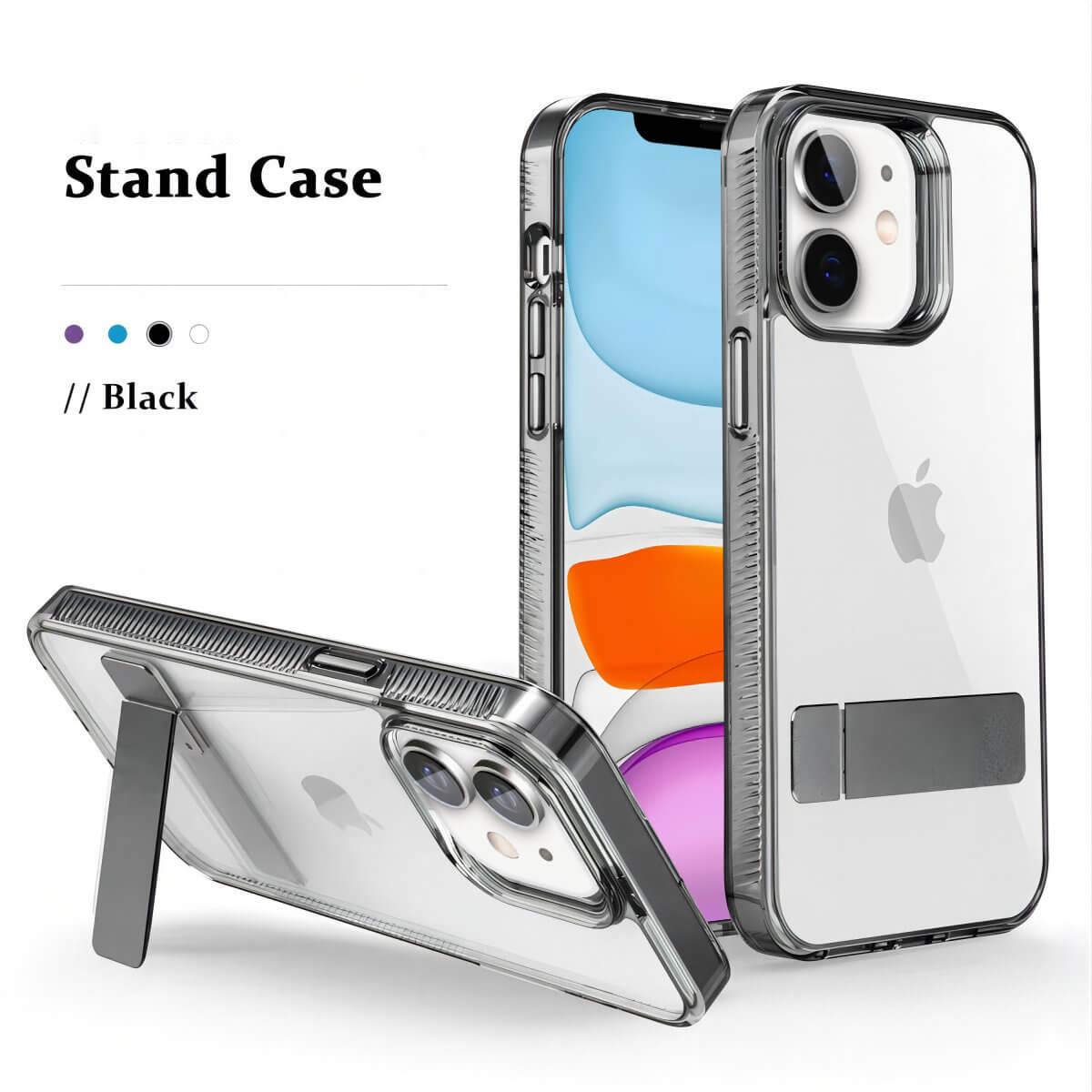 iPhone 11 Stand Case Crystal Clear | Hugmie