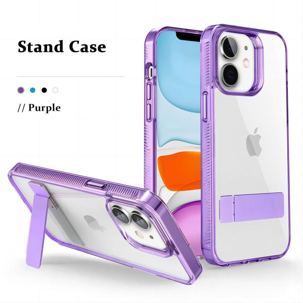 iPhone 11 Stand Case Crystal Clear | Hugmie