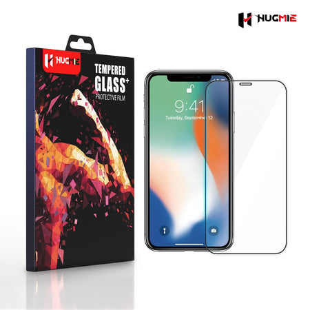 2x Hugmie iPhone 11 Pro/X/XS Full Coverage Screen Protector