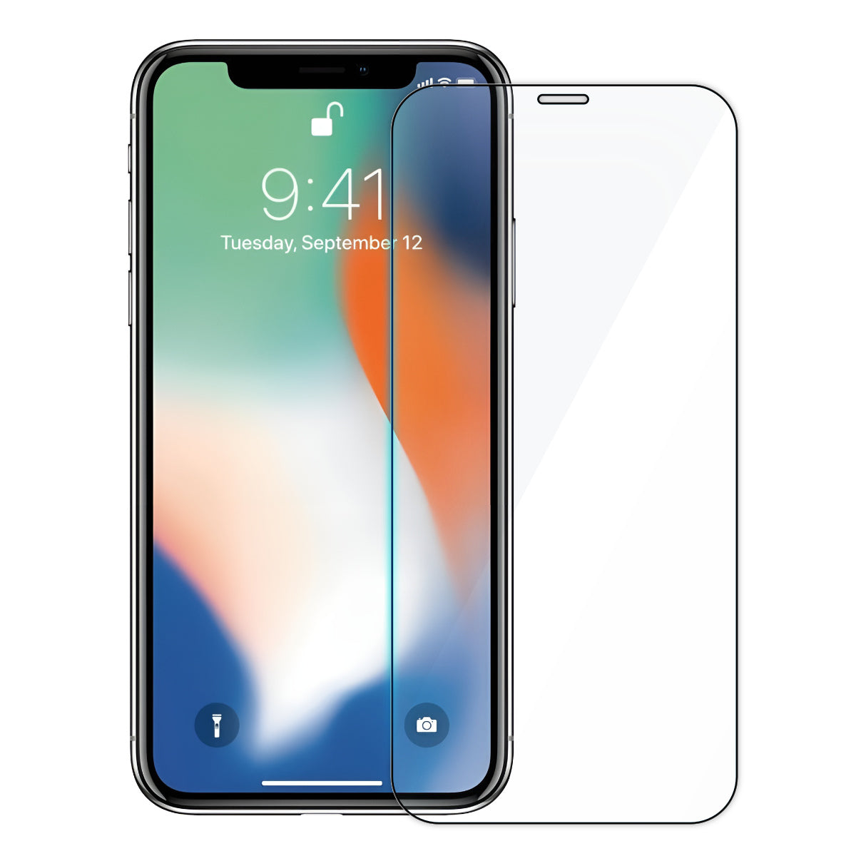 2x Hugmie iPhone 11 Pro/X/XS Full Coverage Screen Protector