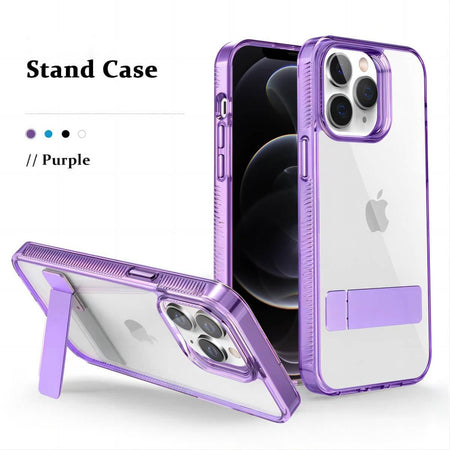 iPhone 12/12 Pro Stand Case Crystal Clear | Hugmie