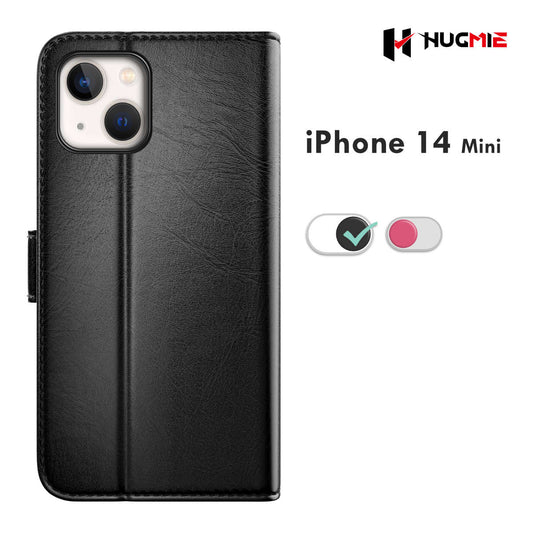 iPhone 14 Plus Classic Series Folio(Black/Hotpink) - Hugmie