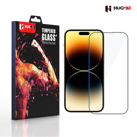 2x Hugmie iPhone 14 Pro Max Full Coverage Screen Protector