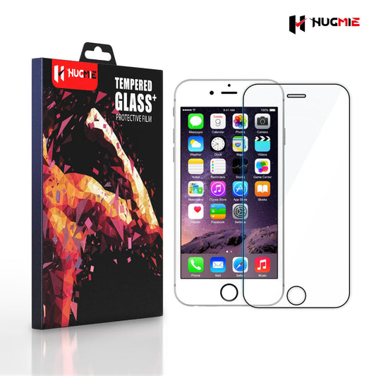 2 Pack Hugmie iPhone 6/7/8/SE Full Coverage Screen Protector