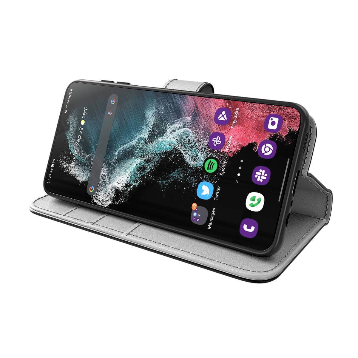 Hugmie® Classic Series iPhone 16 Leather Folio Case