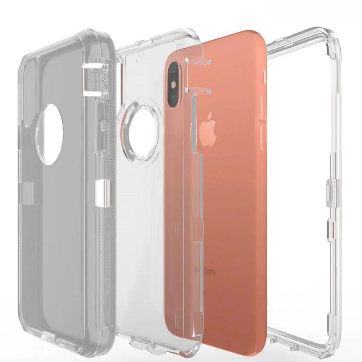 iPhone 7/8/SE Clear Case Trans Robo - Hugmie