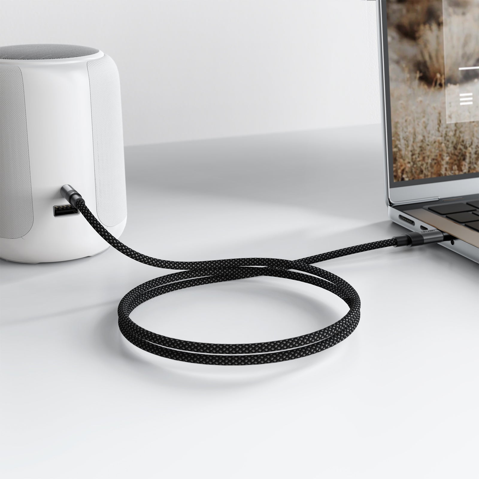 ACEFAST J11 USB-C to 3.5mm Audio Adapter Cable Black
