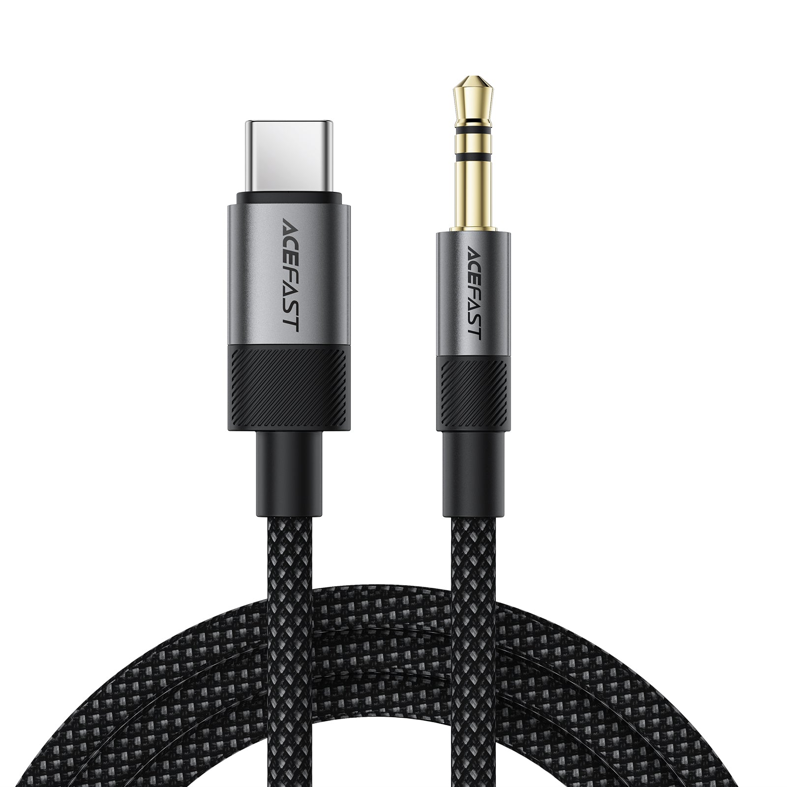 ACEFAST J11 USB-C to 3.5mm Audio Adapter Cable Black