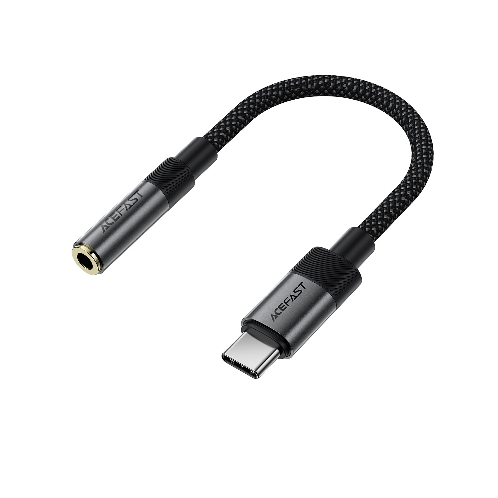 ACEFAST J12 USB-C to 3.5mm Audio Converter Black