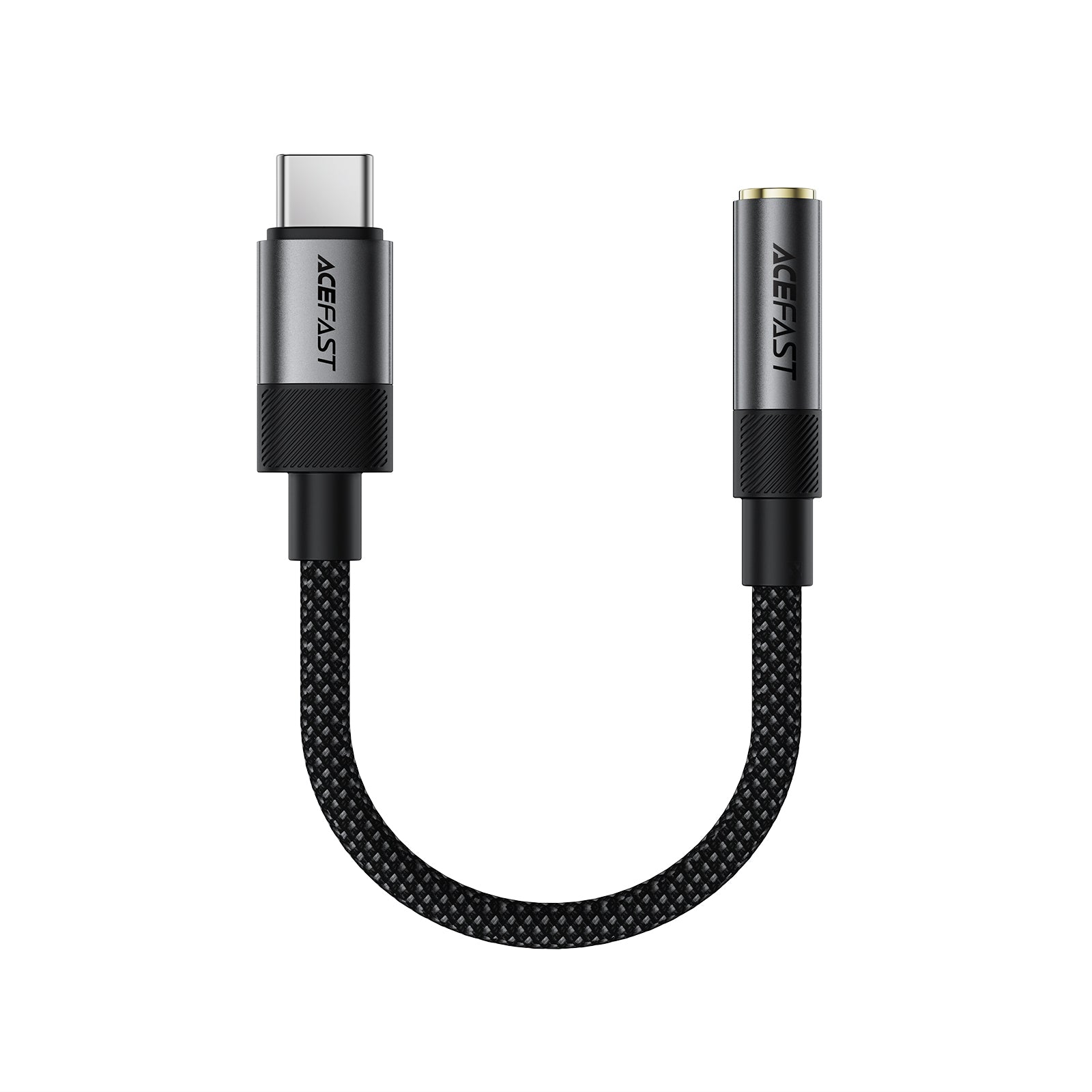 ACEFAST J12 USB-C to 3.5mm Audio Converter Black