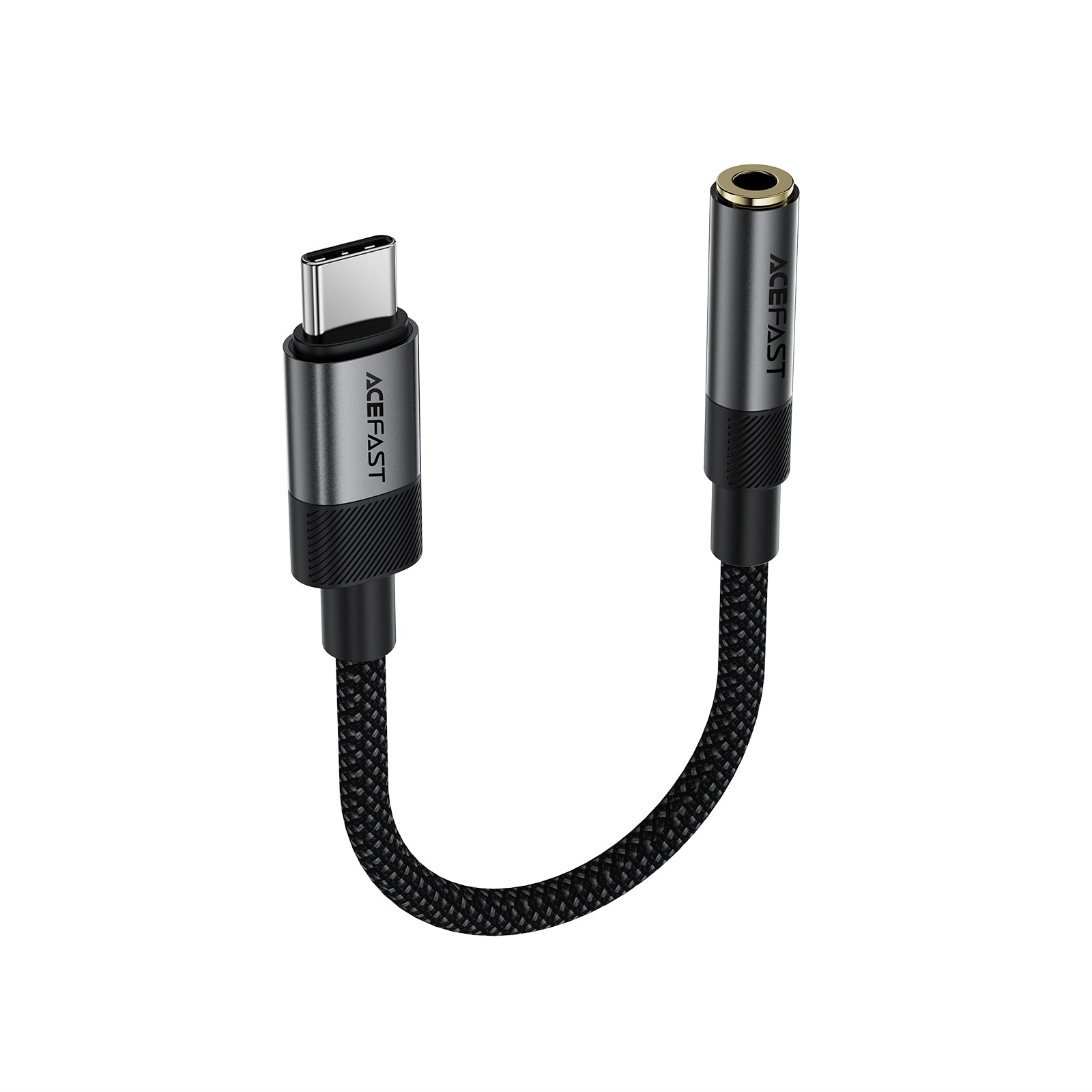 ACEFAST J12 USB-C to 3.5mm Audio Converter Black