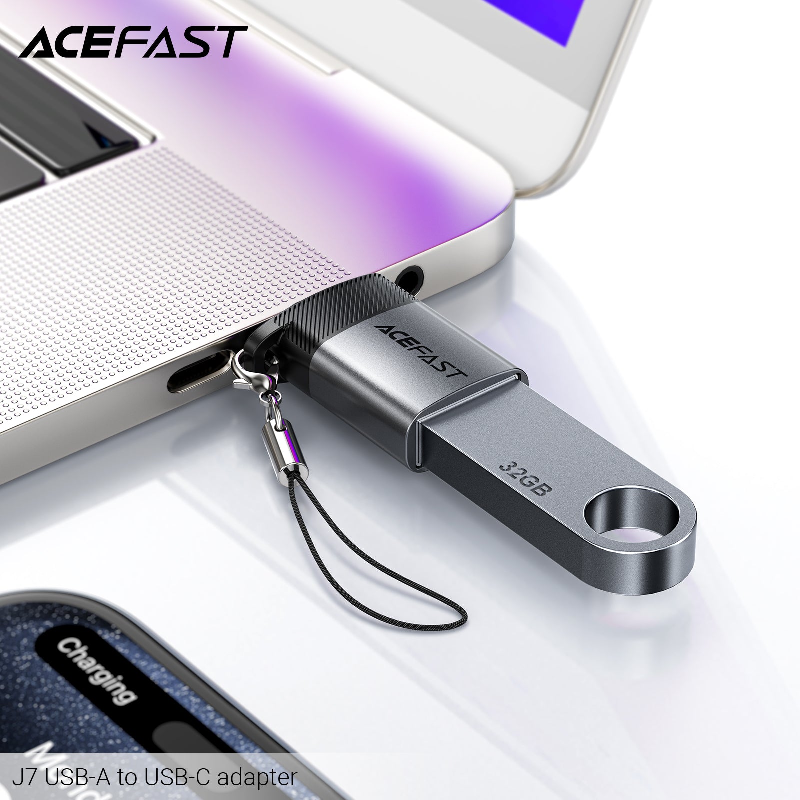 ACEFAST J7 USB-A to USB-C Adapter