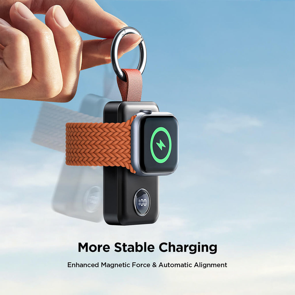 JOYROOM JR-WQW01 2000mAh Portable Watch Wireless Charger - Hugmie