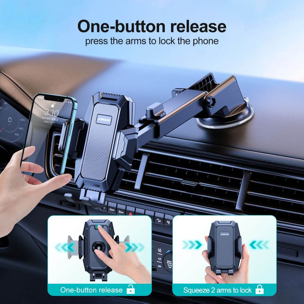 JOYROOM JR-ZS285 Mechanical Car Phone Holder Mount - Hugmie