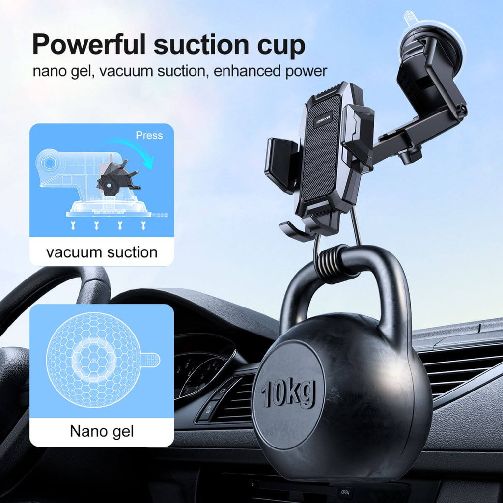 JOYROOM JR-ZS285 Mechanical Car Phone Holder Mount - Hugmie