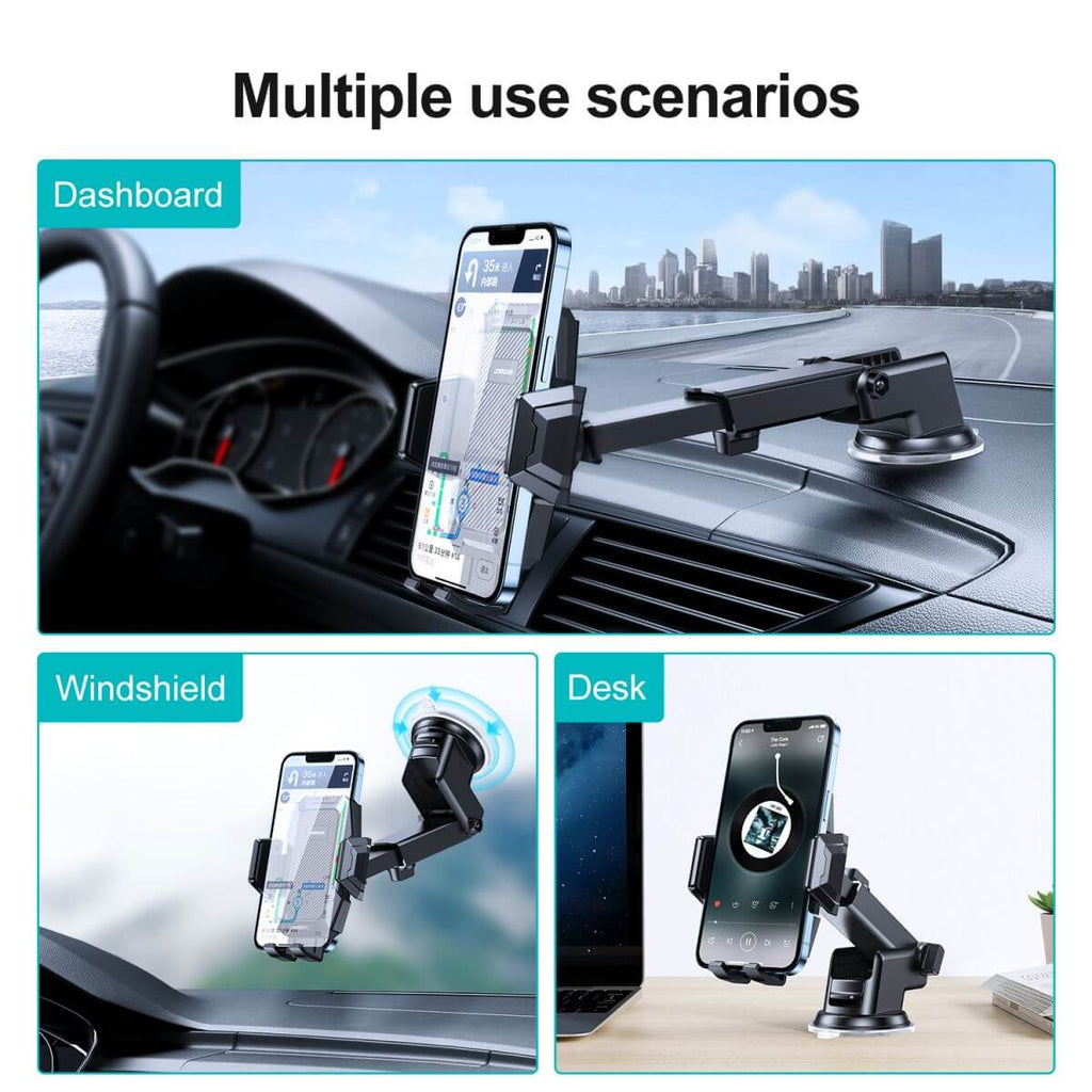 JOYROOM JR-ZS285 Mechanical Car Phone Holder Mount - Hugmie