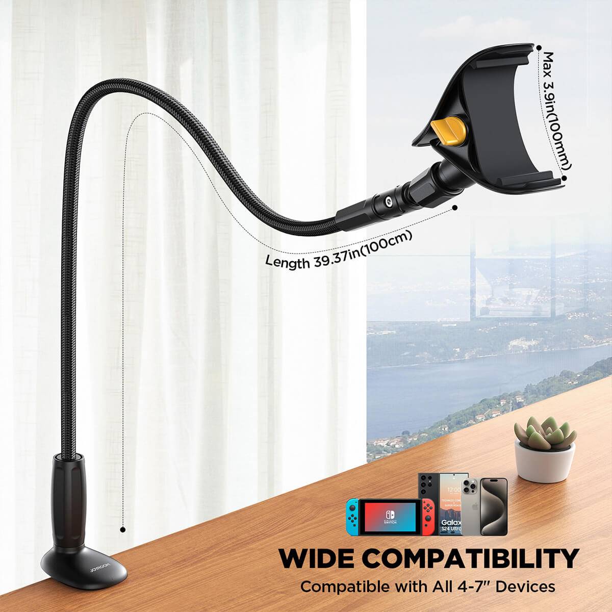 JOYROOM JR-ZS389 Gooseneck Phone Holder - Hugmie