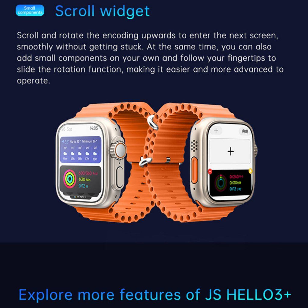 JS Hello3+ Smart Watch - Hugmie